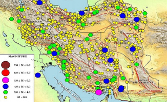 ثبت بیش از ۹۰۰ زمین‌لرزه در دی‌ماه توسط مرکز لرزه‌نگاری مؤسسه ژئوفیزیک