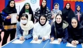 نتایج مسابقات تنیس روی میز دختران در بیستمین جشنواره فرهنگی ورزشی درون دانشگاهی