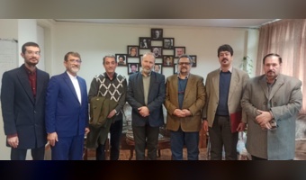 دیدار مدیر عامل انتشارات سروش با رئیس دانشکده الهیات و معارف اسلامی