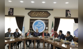 تفاهم نامه سه جانبه بین دانشکدگان کشاورزی و منابع طبیعی دانشگاه تهران، کشور چین و استان البرز / افتتاح آزمایشگاه عملیاتی مشترک منابع طبیعی و کشاورزی مناطق خشک ایران و چین/ افتتاح دفتر توسعه و انتقال فناوری بین المللی ایران و چین