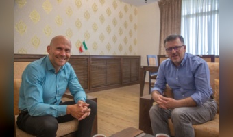 دیدار دیپلمات سفارت بلغارستان با  استادیار گروه مطالعات غرب آسیا و آفریقا دانشگاه تهران