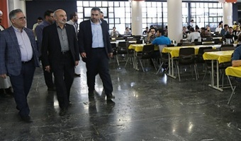گزارش تصویری بازدید رئیس دانشگاه از پروژه ساخت مسجد و سلف دانشجویی دانشکدگان فنی
