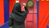 گزارش مسابقات پرتاب دارت ویژه مسابقات جام رمضان - بانوان