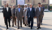 گزارش تصویری | بازدید رئیس دانشگاه تهران از فضای فیزیکی پردیس بین‌المللی علم و فناوری اروند دانشگاه تهران