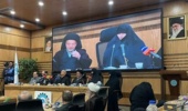 سخنان ریحانه سادات رئیسی در دانشگاه تهران | اگر علم می‌خواهد به عمل درآید، شجاعت و عدالت و قسط و تقوا را با همدیگر می‌خواهد